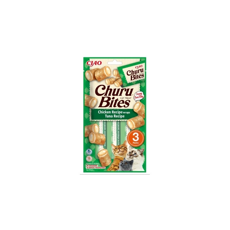 Pack Churu Bites para Gato (diferentes sabores)