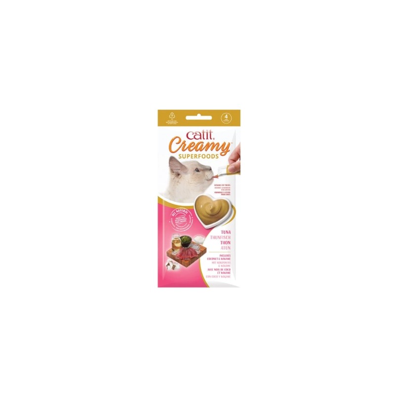 Snack CatIt Creamy SuperFood Pack (diferentes sabores)