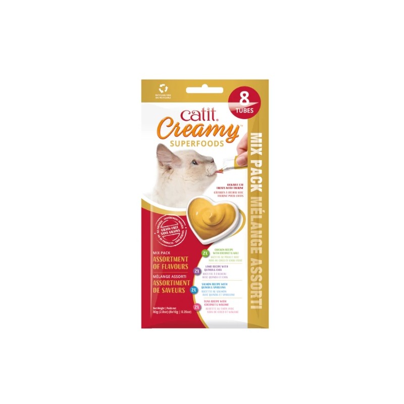 Snack CatIt Creamy SuperFood MultiPack