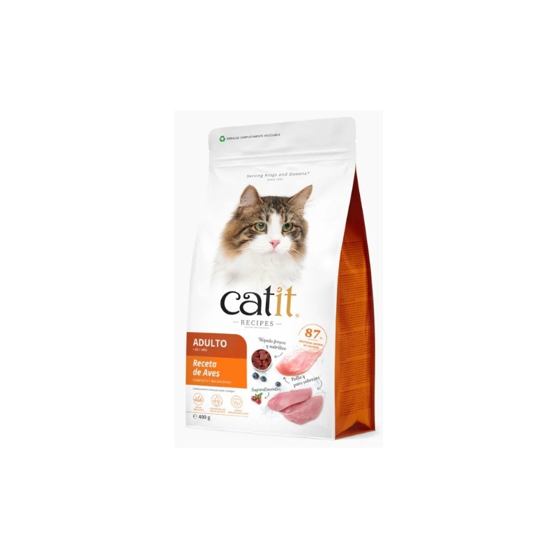 Pienso CatIt para Gato (aves)