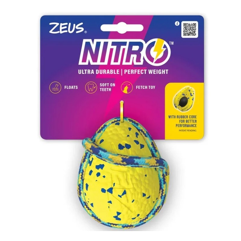 Juguete ZEUS NITRO Hondero Bola Lastrada con Cuerda