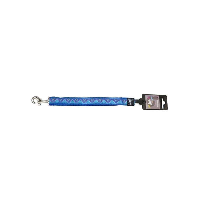 Arnés Étnico Azul para Perro 25mm