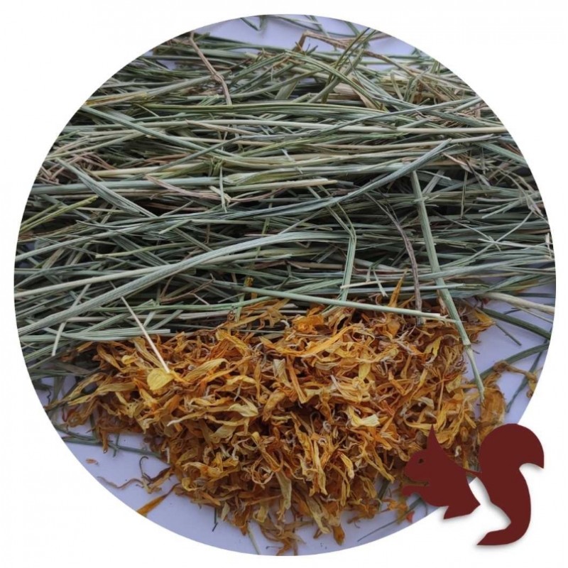 Heno de Festuca con Caléndula Herre