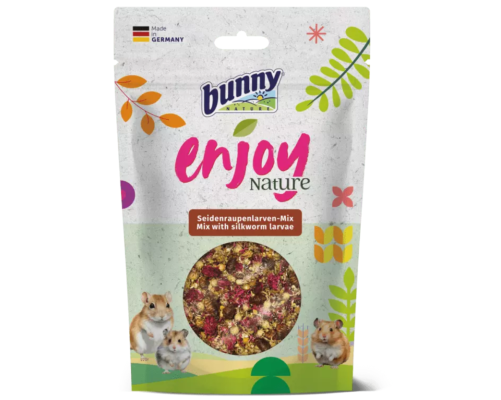 Snack Bunny Enjoy Nature Larvas Gusano de Seda