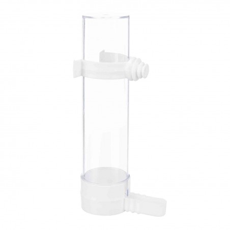 Bebedero Comedero Trixie Para pájaros 130ml blanco