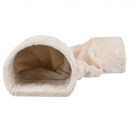 Túnel De Juegos Trixie Felpa Beige 27 x 80 x 21cm