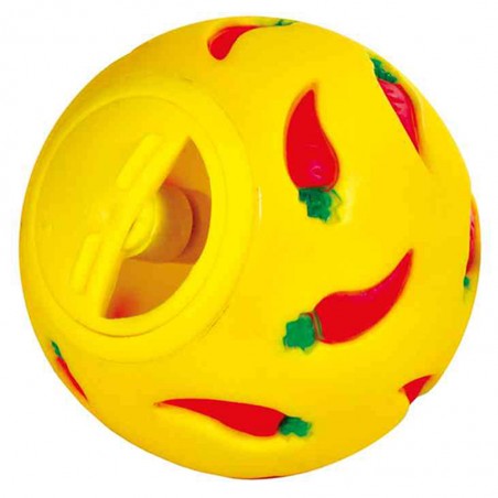 Juguete Interactivo Trixie Pelota para snacks amarilla